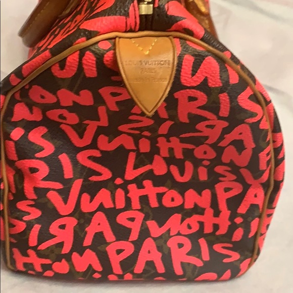 Louis Vuitton Monogram Graffiti Speedy - Picture 4 of 9